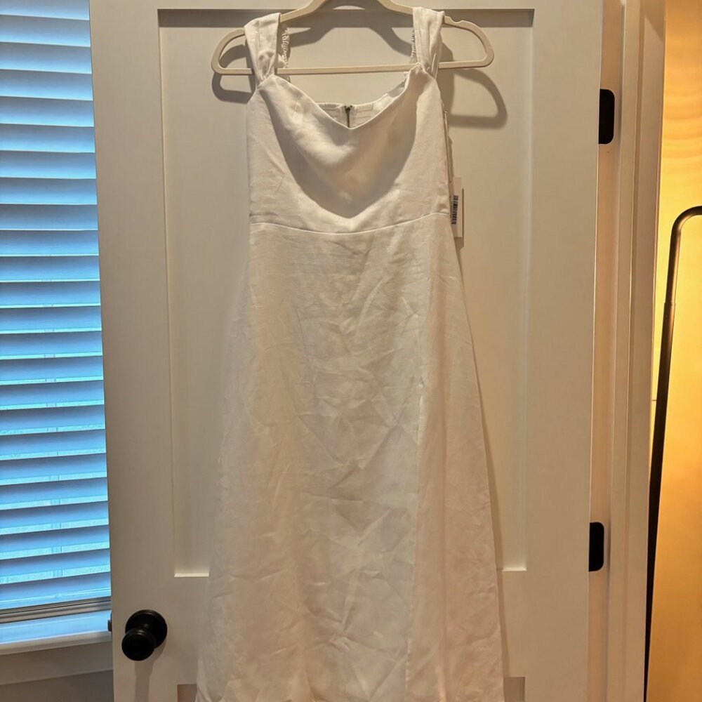 Reformation Bridgton Linen Dress